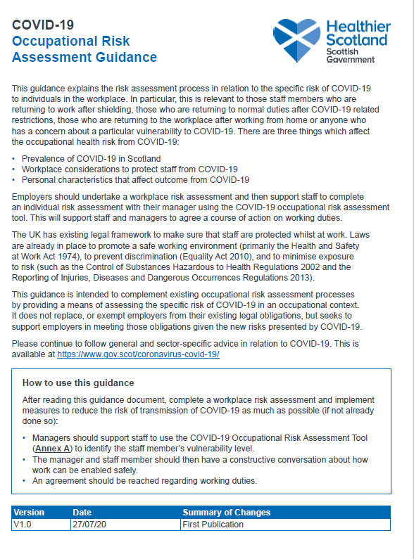 Pregnancy Risk Assessments